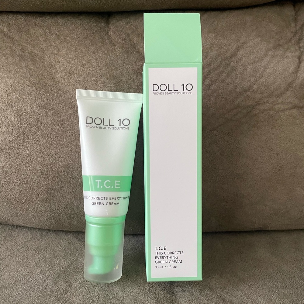 New- Doll 10 T.C.E. Green Cream